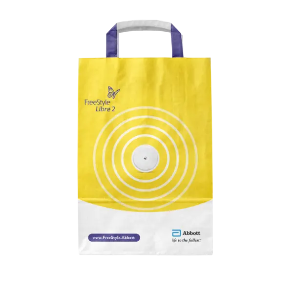 Abbott Simple Paper Carrier Bag Overside