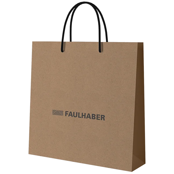 [Translate to English:] Faulhaber unsere Leistungen Papiertragetasche