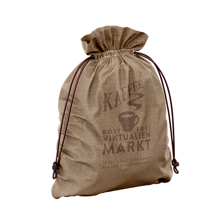 Coffee roaster drawstring bag