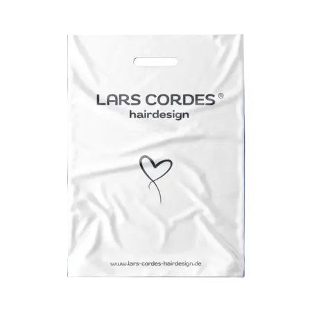 Lars Cordes Hairdesign simple plastic carrier bags