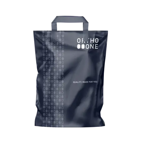 Ortho-One plastic bag product overview page