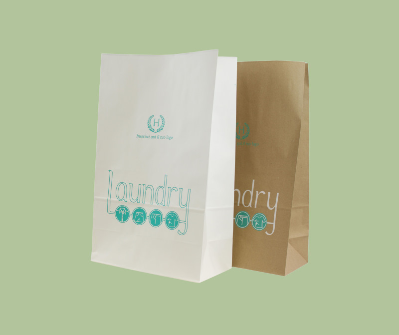 Paper laundry bags and carry bags
