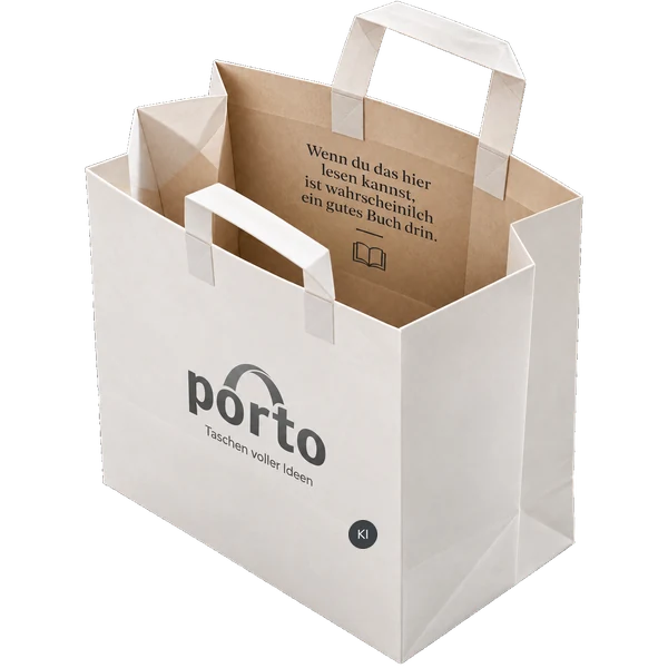 porto Tragetaschen Ideen Buchhandlung
