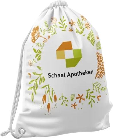 [Translate to English:] Schaal Apotheken Matchsack aus Baumwolle