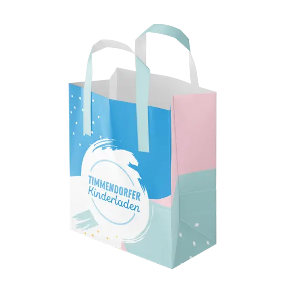 Simple paper carrier bag from Timmendorfer Kinderladen